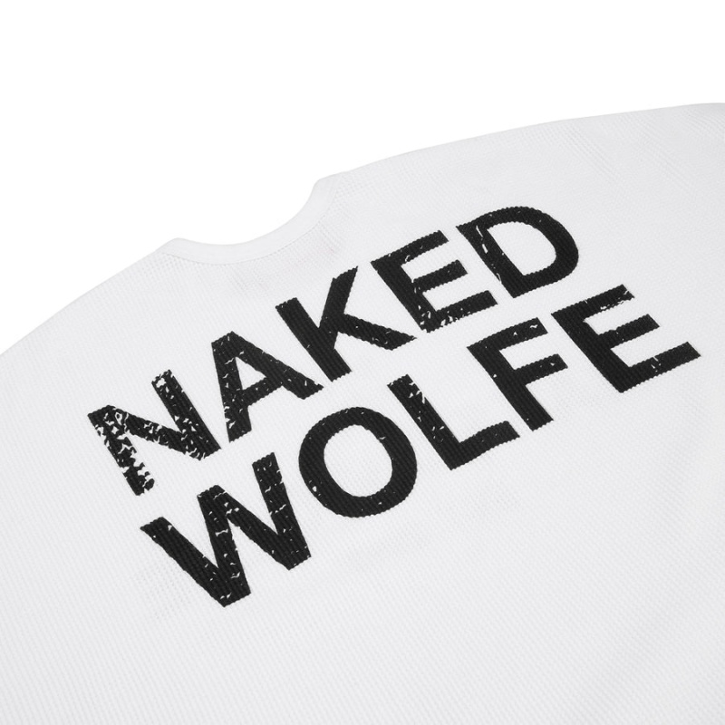 Pánské Mikiny Naked Wolfe Thermal Bílé | YZV7859XU