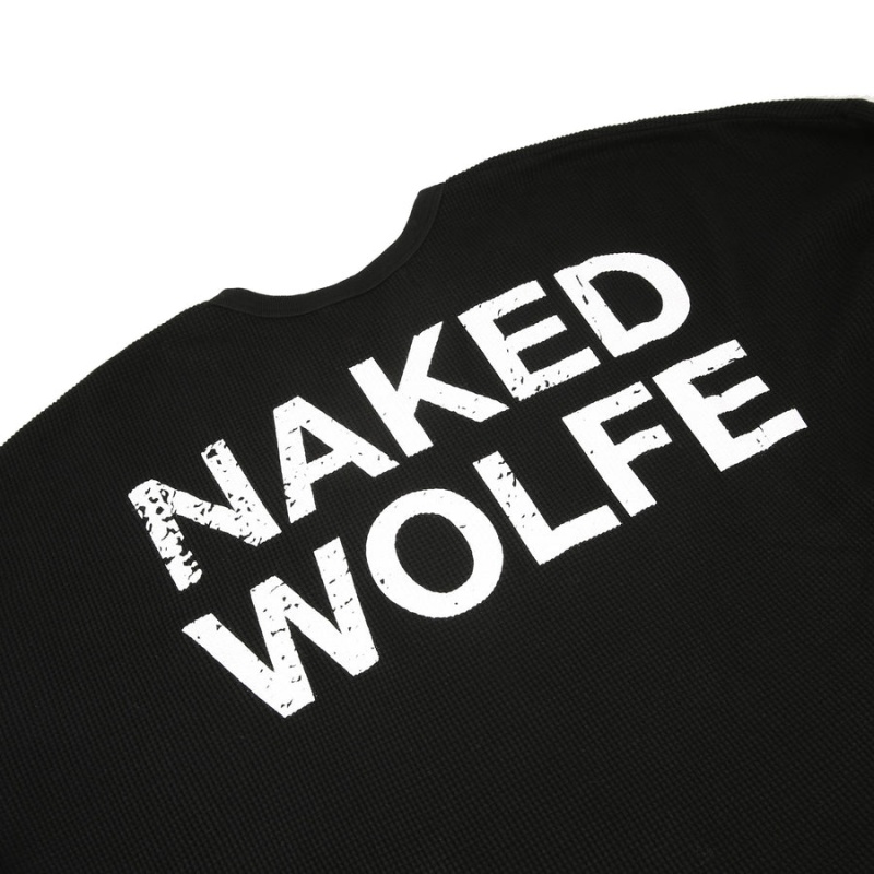 Pánské Mikiny Naked Wolfe Thermal Černé | KLJ128IM